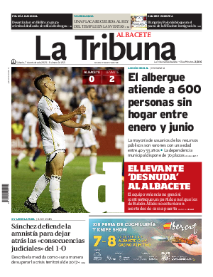 Portada La Tribuna de Albacete