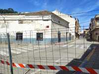 El edificio que amenaza ruina en La Roda.