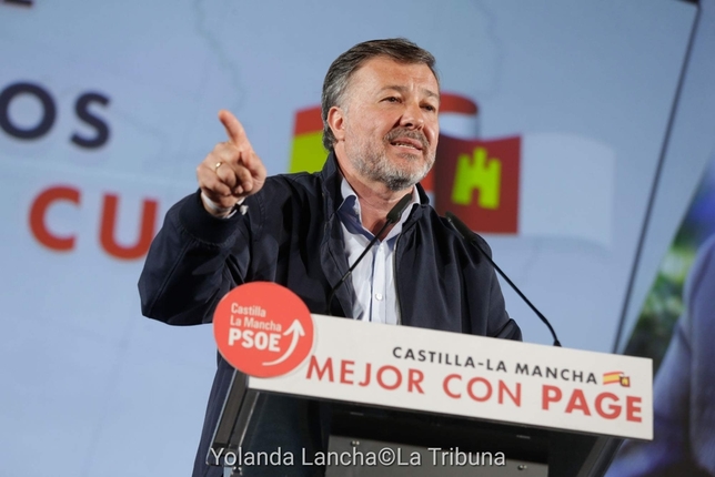 El candidato a la Alcaldía de Cuenca, Darío Dolz, fue el que pidió a Page que cuente con Guijarro de vicepresidente.