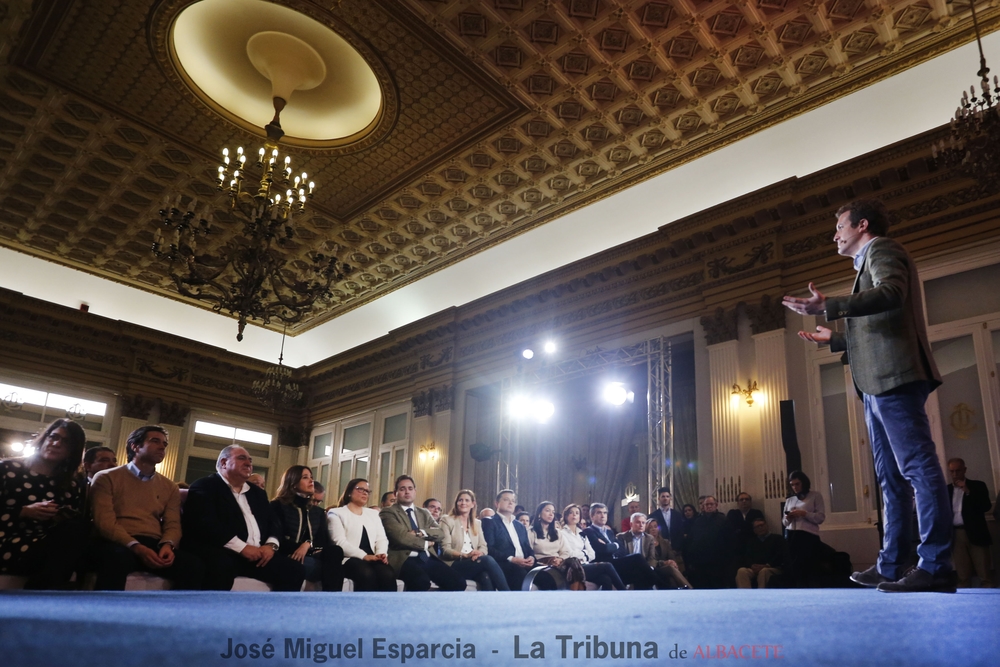 Acto de Pablo Casado en Albacete  / JOSÉ MIGUEL ESPARCIA