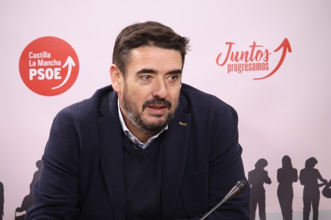 Rafael Esteban, presidente del PSOE en las Cortes. 