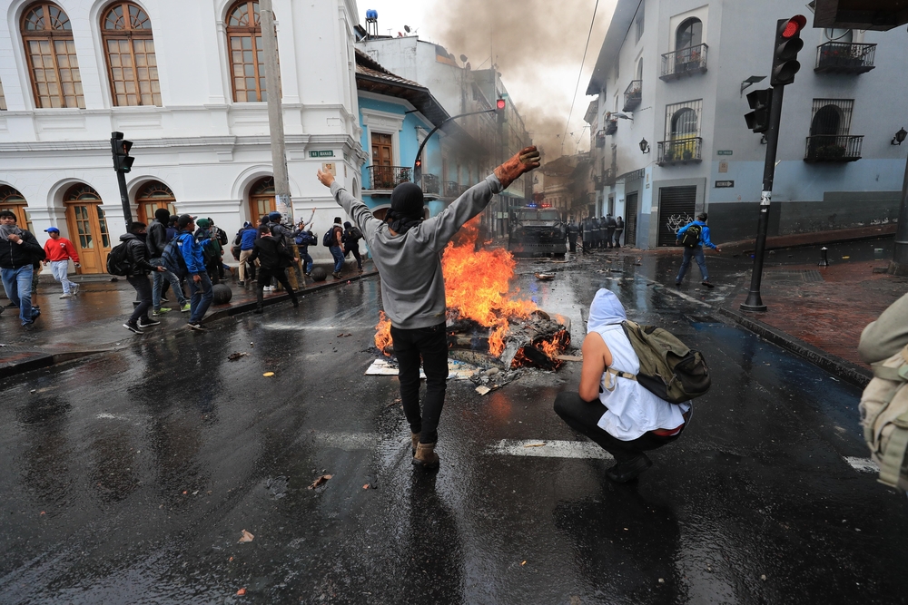 Protestas contra medidas económicas del Gobierno de Ecuador  / La Tribuna de Albacete