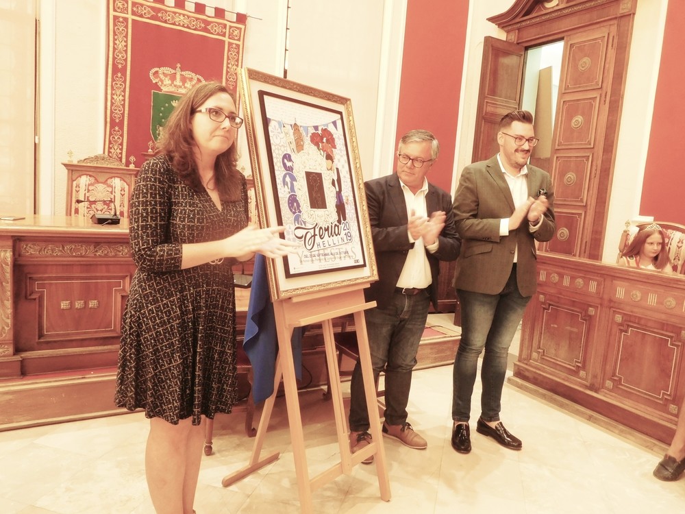 Juan Carlos Ramirez presentó el cartel de la Feria de Hellín
