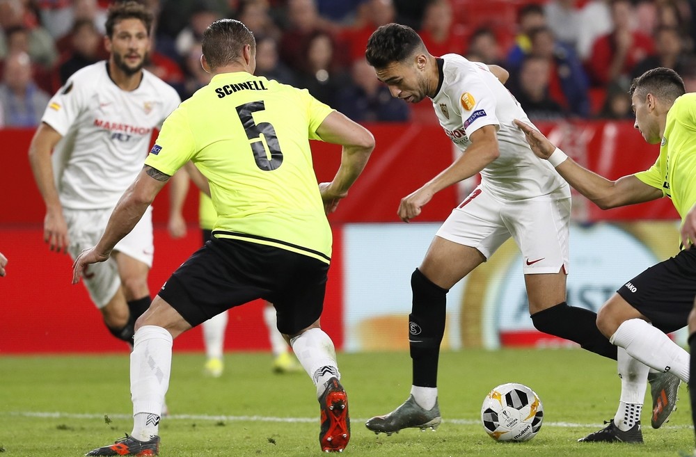 El Sevilla saca pecho en la segunda parte