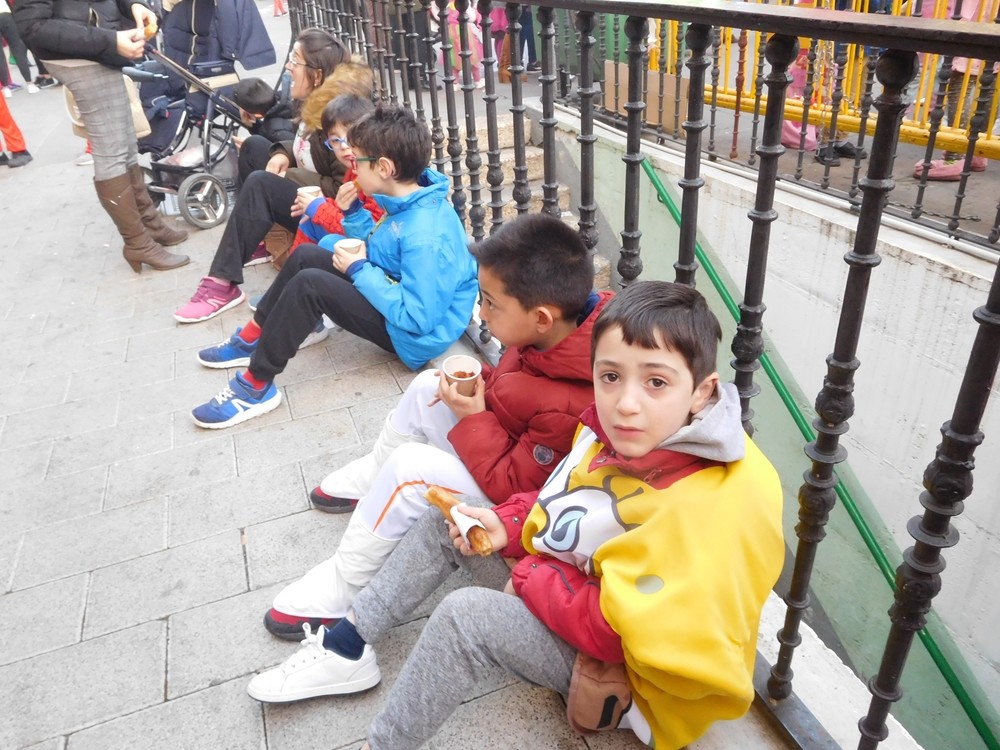 No faltó chocolate en el Carnaval infantil de Villarrobledo