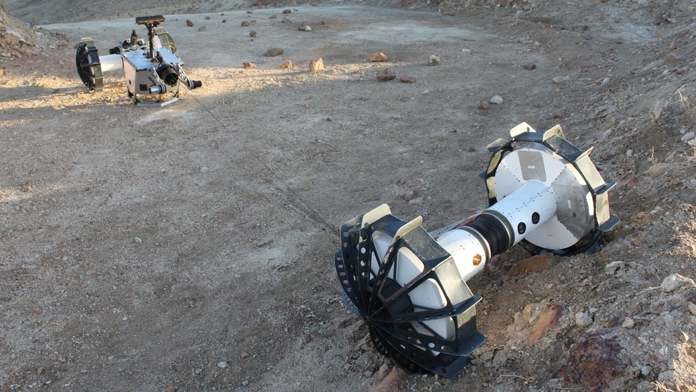 La NASA crea un rover capaz de hacer rápel