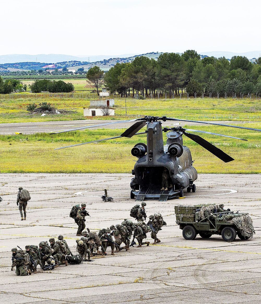 700 militares y 17 helicópteros en Almagro
