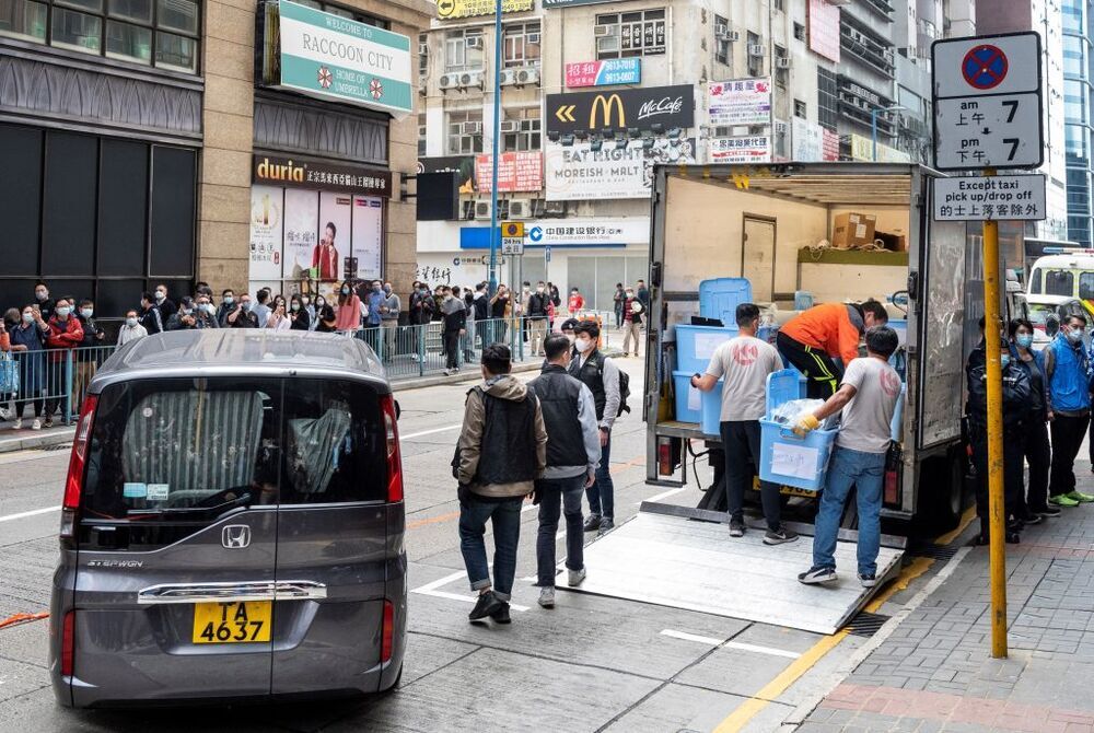 Arrestan a la directiva de un medio opositor de Hong Kong