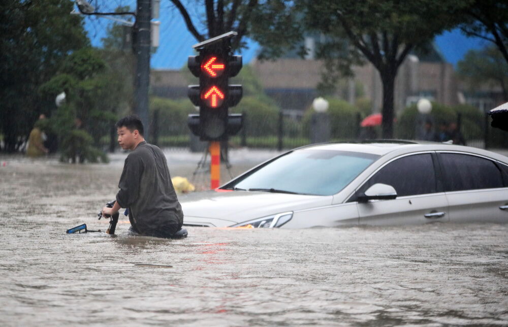 Flooding in China's Henan province  / FEATURECHINA