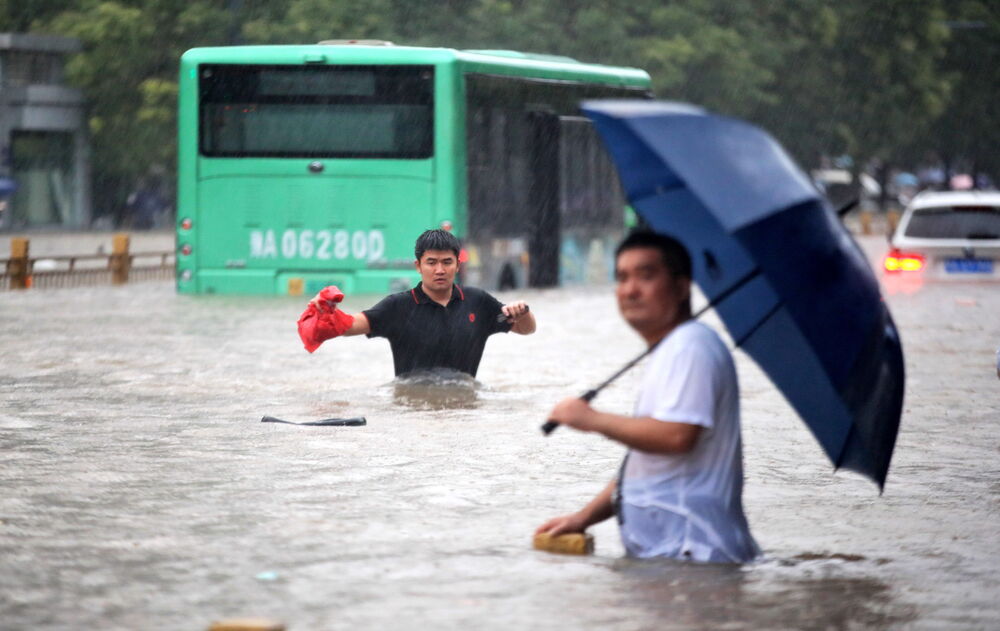 Flooding in China's Henan province