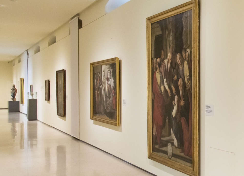 En el Museo de Ciudad Real hay diez obras, entre ellas ‘La Presentación de la Virgen en el Templo’, óleo del XVII, del pintor barroco Mateo Gilarte.