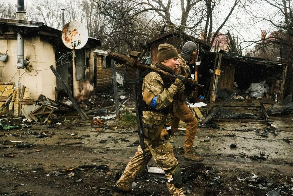 War crisis continues in Bucha, Ukraine  / MATTHEW HATCHER / ZUMA PRESS / C