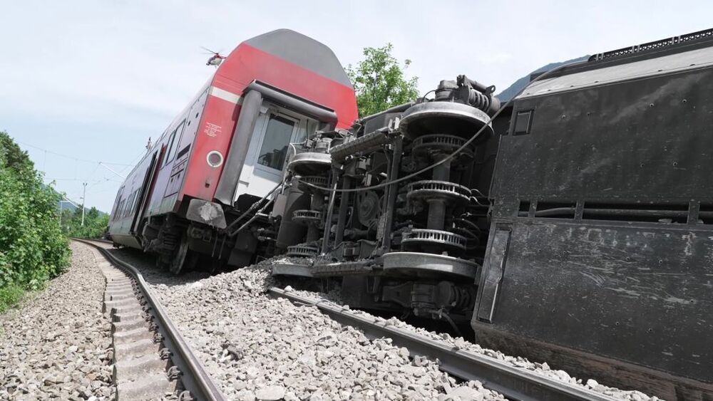 Cuatro muertos al descarrilar un tren al sur de Alemania