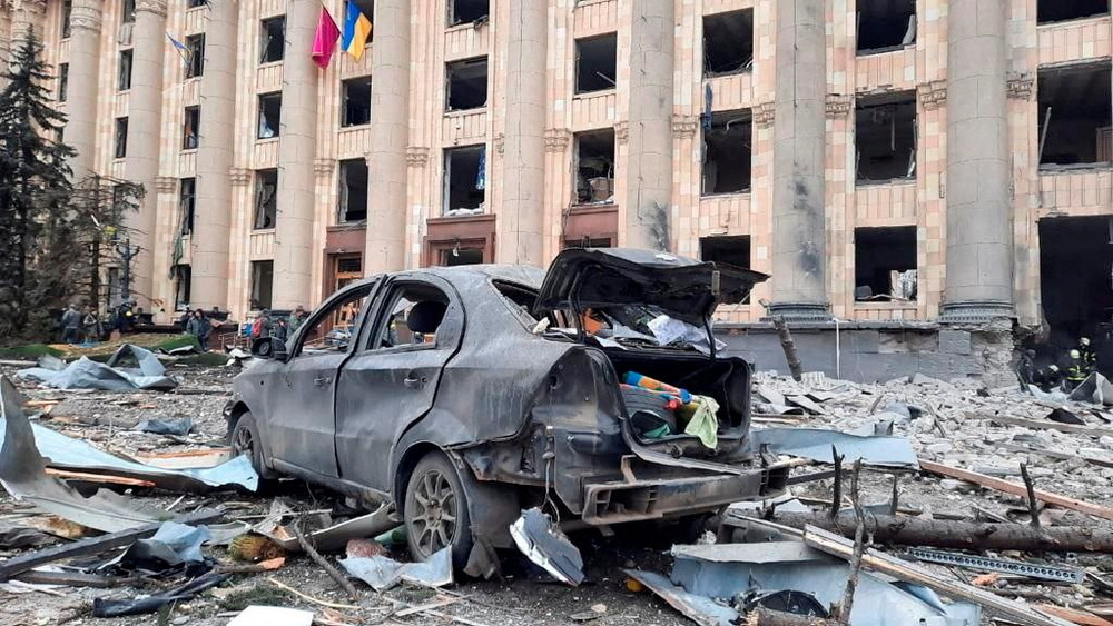 Ucrania denuncia bombardeos en el centro de Járkov