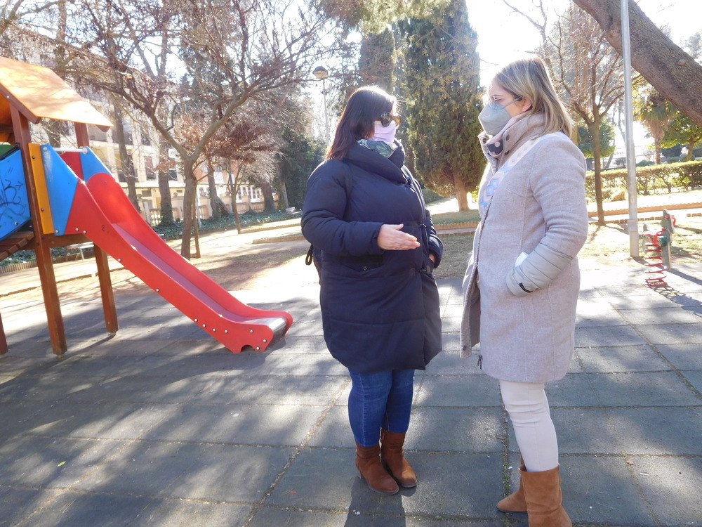 Peligro y riesgo en zonas de juego infantiles Villarrobledo