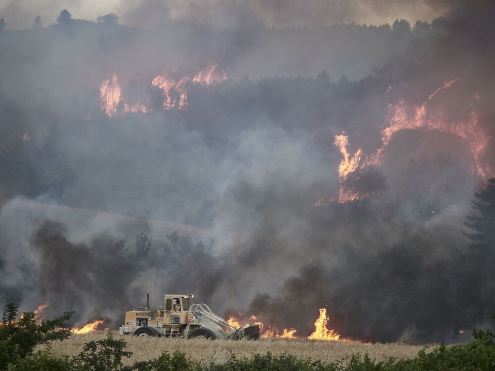 Navarra activa todos sus recursos para extinguir los incendios