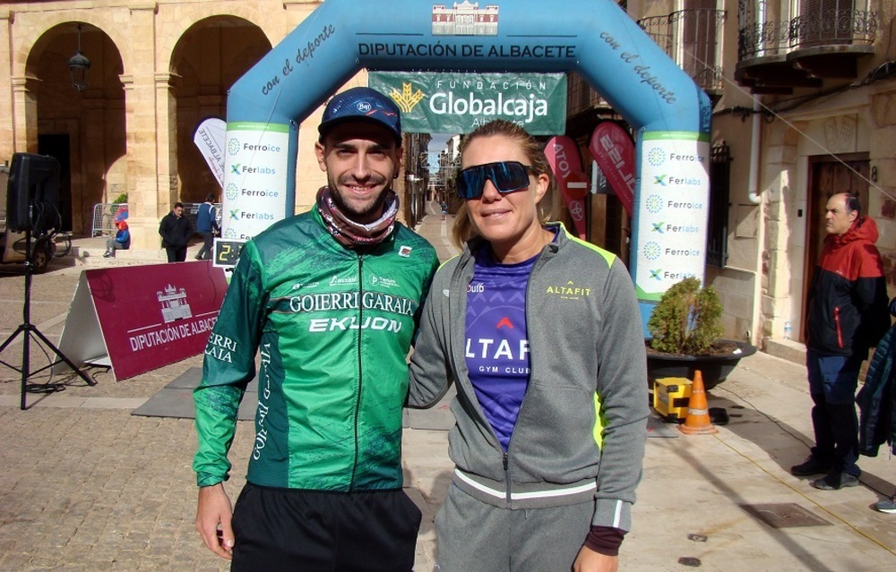 Los ganadores del VII Trail de Alcaraz.