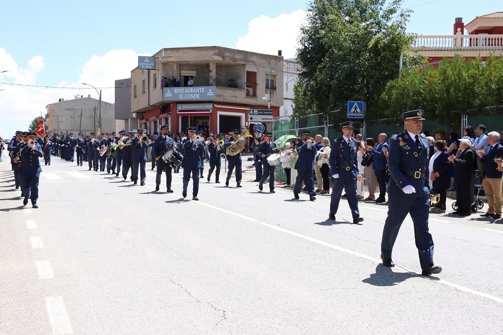 Imagen del desfile realizado por las calles de Montealegre.