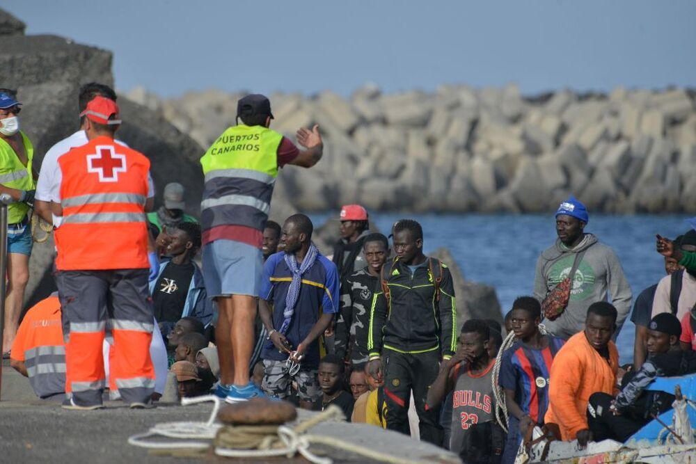 Migrantes. canarias