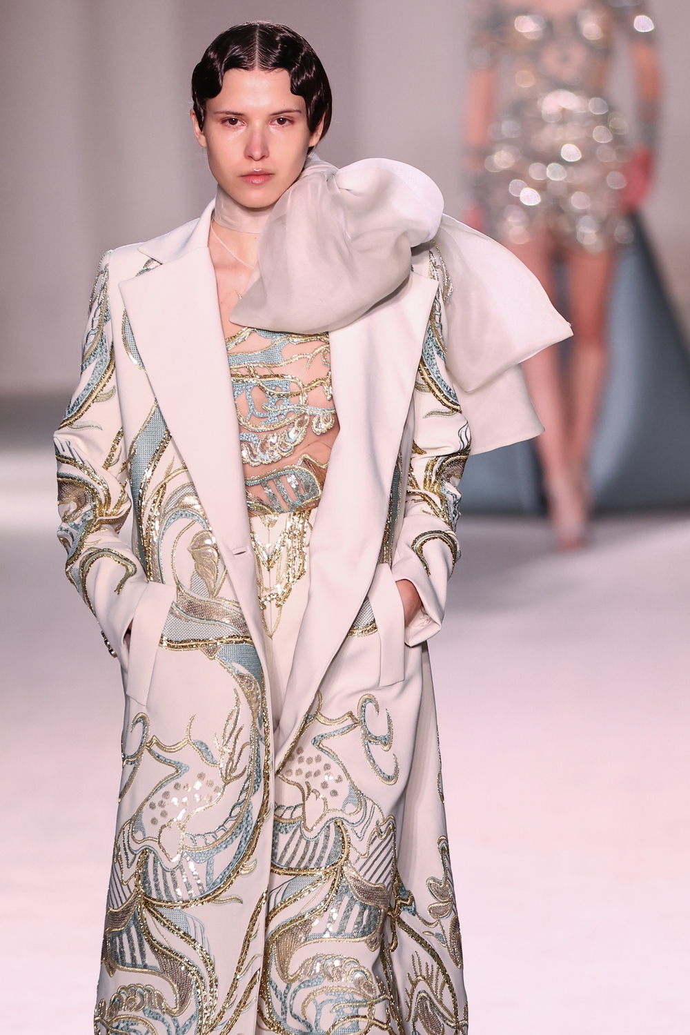 Elie Saab - Runway - Paris Fashion Week Haute Couture Spring/Summer 2023
  / MOHAMMED BADRA
