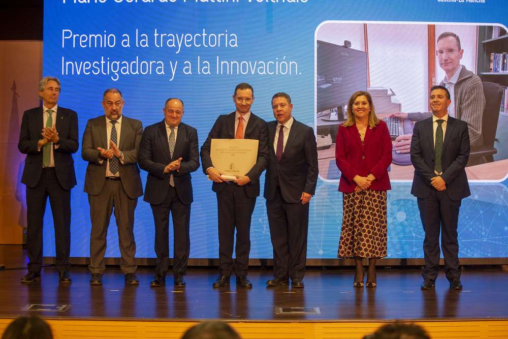 Acto de entrega de los Premios de Investigación e Innovación de Castilla-La Mancha 2022  / JOSÉ MIGUEL ESPARCIA