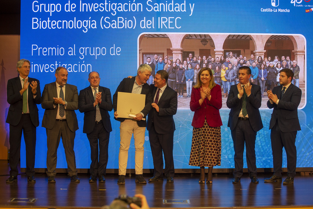 Acto de entrega de los Premios de Investigación e Innovación de Castilla-La Mancha 2022  / JOSÉ MIGUEL ESPARCIA