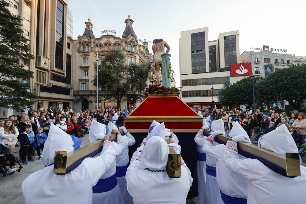 Imagen del desfile procesional.