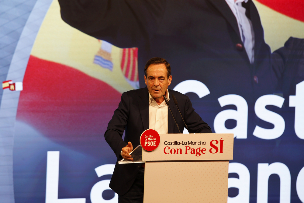 José Bono, durante su intervención.