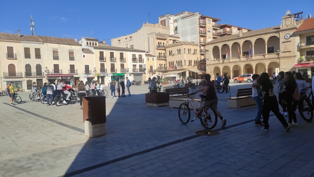 Villarrobledo promueve el uso de bicicleta entre los jóvenes