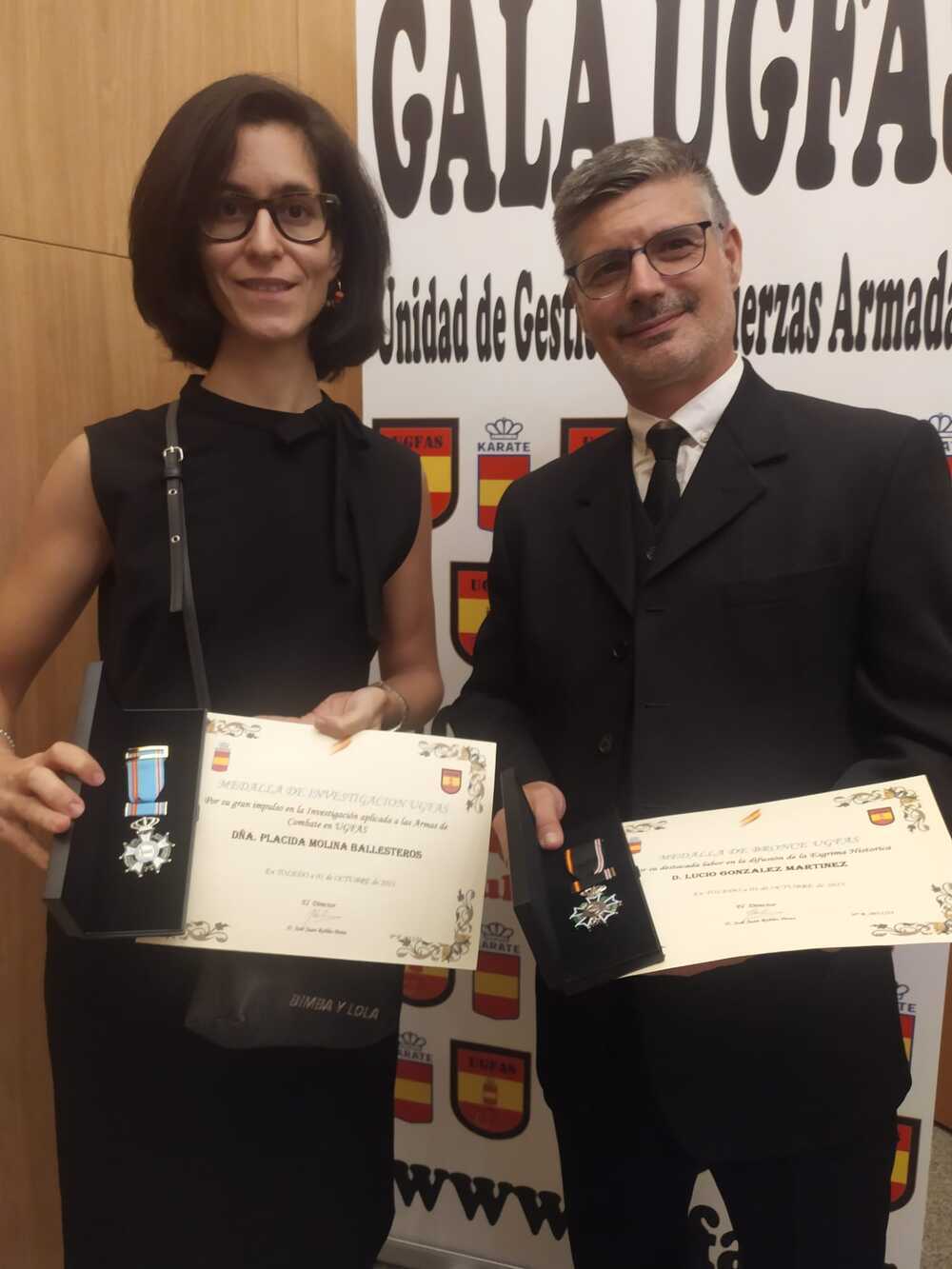 As Forças Armadas reconhecem o trabalho de duas pessoas de Albacete