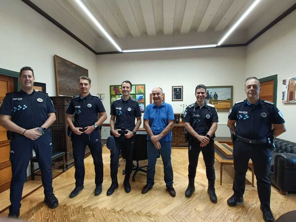 La Policía municipal de Villarrobledo con tres nuevos agentes