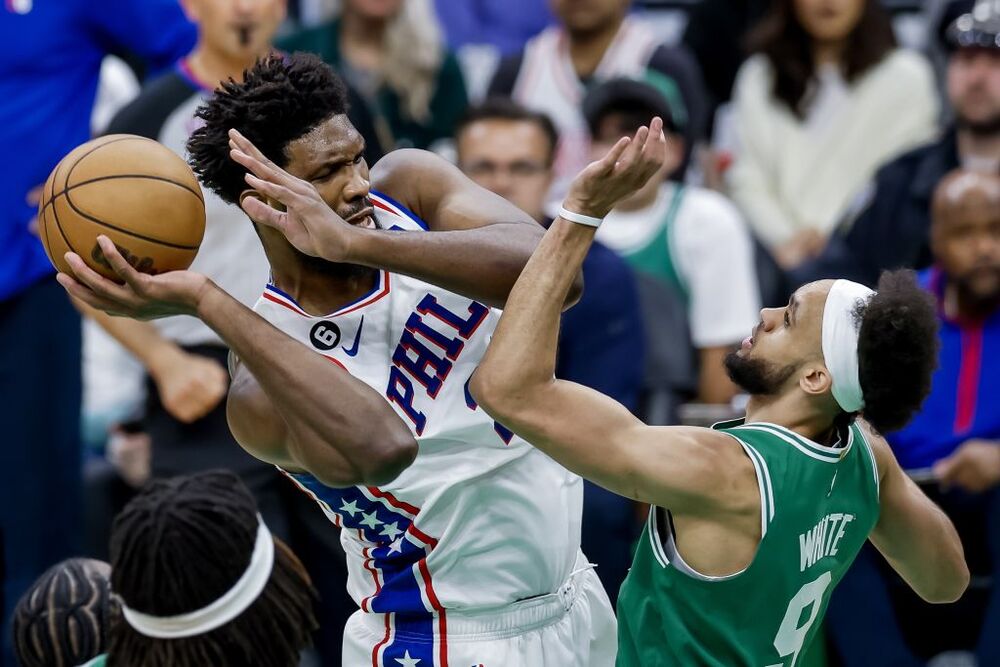 NBA Playoffs - Philadelphia 76ers at Boston Celtics  / CJ GUNTHER