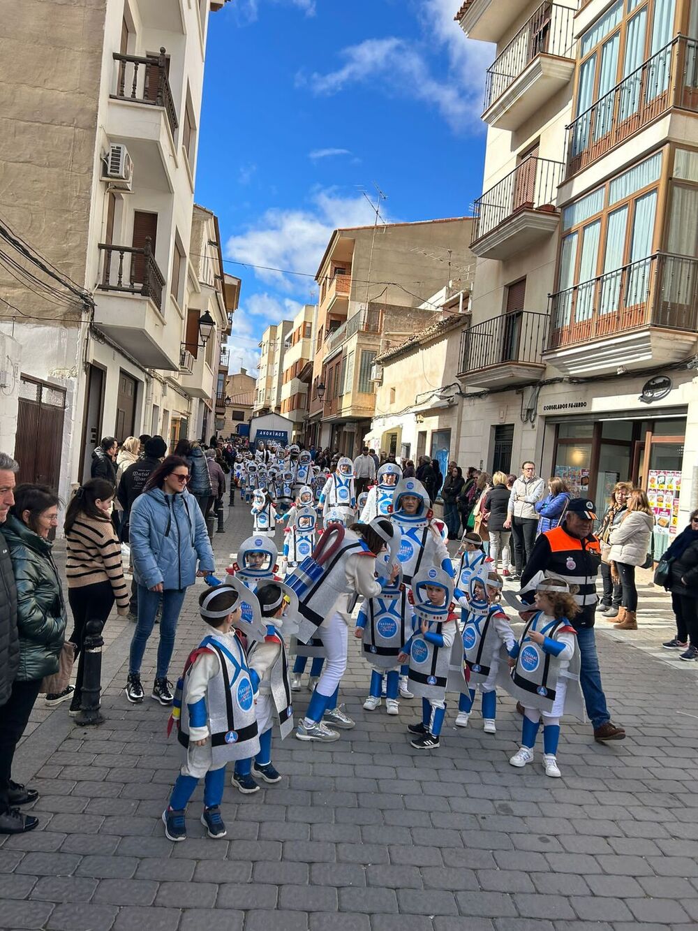 Los escolares fueron los protagonistas del Carnaval de Tarazona de la Mancha.