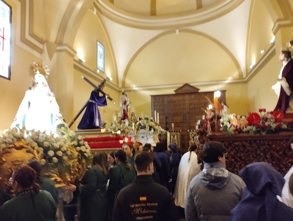 Suspendieron la procesión de la Pasión  con culto en San Blas