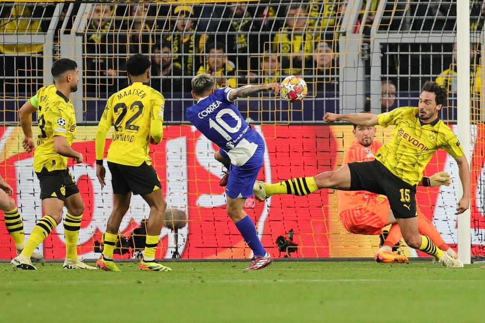 El Atlético choca con el muro de Dortmund y queda eliminado 
