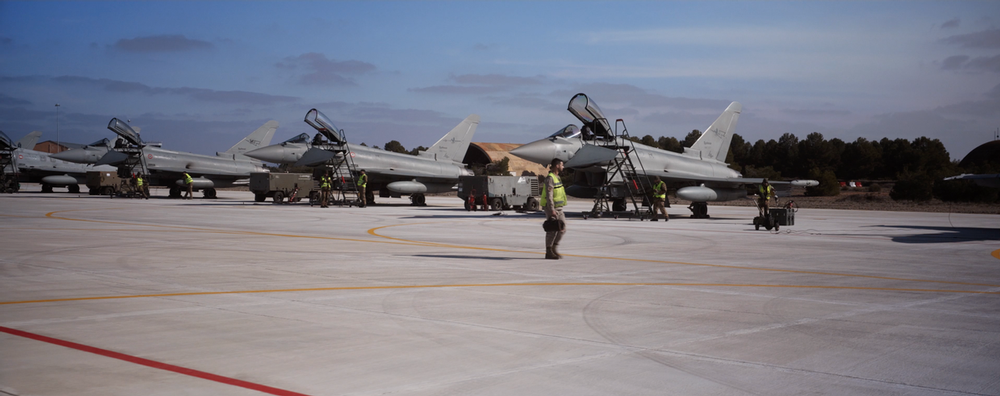 Imagen de la Base Aérea de Los Llanos.