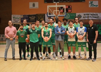 Daniel Sancha muestra su apoyo al Albacete Basket