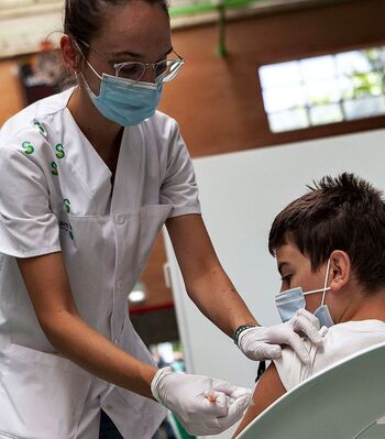 La capital recibe hoy 8.200 dosis para vacunar a niños