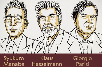 Los científicos Manabe, Hasselmann y Parisi, Nobel de Física