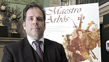 Martín Baeza-Rubio rinde tributo a Fernández Arbós