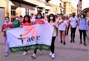 La AECC de Tobarra realiza una nueva marcha contra el cáncer