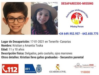 Detienen al padre de los niños alemanes desaparecidos en Tenerife