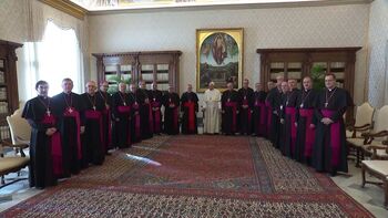 Visita ad limina del obispo de Albacete al Papa