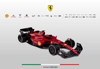 Ferrari presenta el F1-75