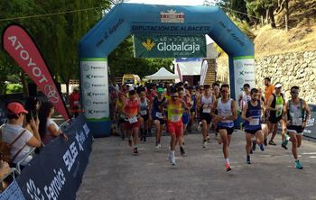 El calor azotó a los atletas en Villaverde de Guadalimar