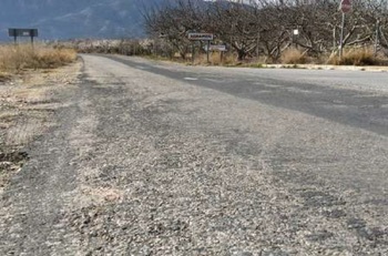 Repararán la carretera de Agramón a Las Minas