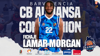 Lamar Morgan cierra la plantilla del CB Almansa