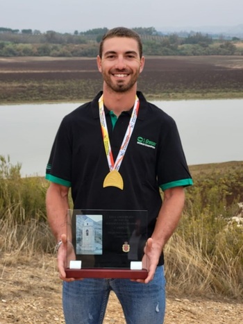 Ureña se proclamó campeón de España de pesca en agua dulce