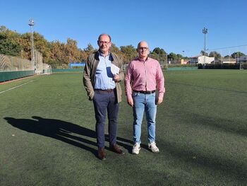 El césped del campo de fútbol de Almansa será renovado