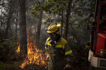 Los incendios en Ourense en vías de ser estabilizados